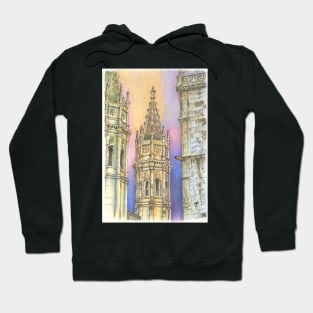 Jerónimos Monastery. Lisbon towers. torres Hoodie